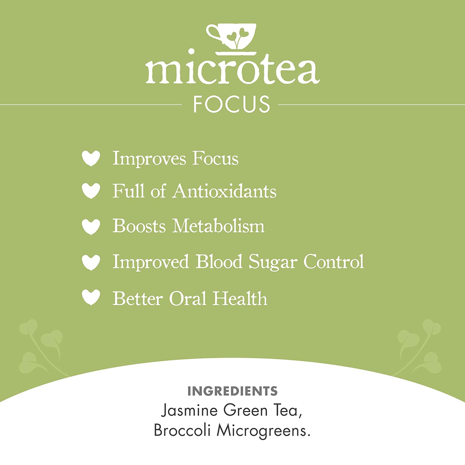 Focus - Tea (Lightly Caffeinated) - Beyond Microgreens